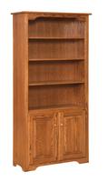 Eden 6’ Bookcase with Doors