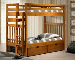 Innovations Sacramento Twin over Twin Bunk Bed with Under Bed Drawers