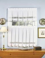 Hellina Valance and Tiers in White