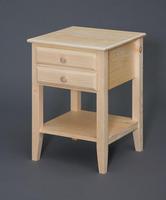 Noble Road 2 Drawer Lamp Table