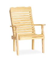 Colonial Road Wooden Curve-Back Chair