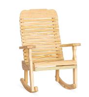 Colonial Road Wooden Easy Chair Rocker