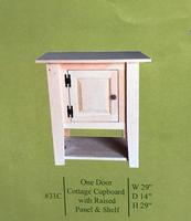 MK Crafts 1 Door Cottage Cabinet