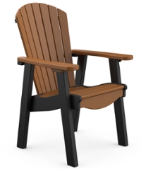 King Casual Polyvinyl Dining Chair