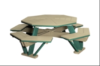 Finch Poly Octagon Table