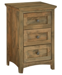 Archbold Emmerson 3 Drawer Nightstand