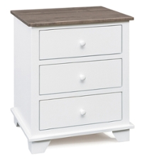 Archbold Portland 3 Drawer Wide Nightstand