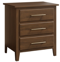 Eden Fynn 3 Drawer Nightstand