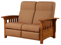 Elm Crest Mission Reclining Loveseat