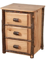 Circle M Rustics Hickory 3 Drawer Nightstand