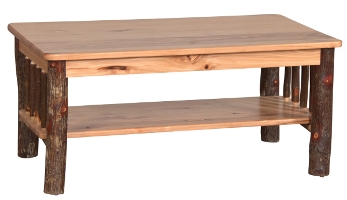 Circle M Rustics Hickory Coffee Table