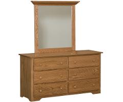 Eden Shaker Dresser & Mirror