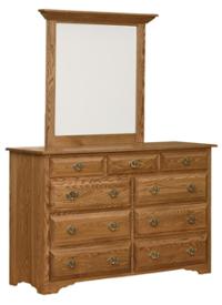 Eden Tall Dresser & Mirror