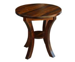Bylers Rustic Barn Floor End Table