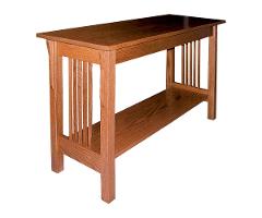 Byler's Prairie Mission Sofa Table