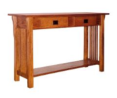 Byler's Prairie Mission SofaTable with 2 Drawers