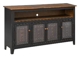Dutchview 4 Door TV Stand with Tin