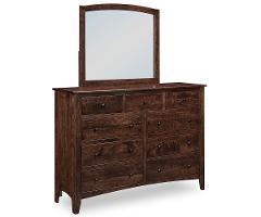 Sunrise Cabinets Carlston 9 Drawer Dresser