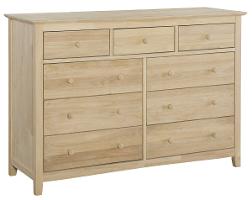 Whitewood Lancaster 9 Drawer Dresser