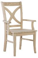 Whitewood Vineyard Arm Chair