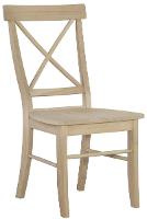 Whitewood X-Back Chair