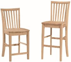 Whitewood Mission Stool