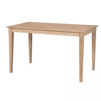 Whitewood Solid Top Shaker Table