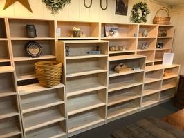 Andy’s Basic Pine Bookcases