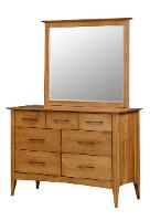 CVW Simplicity Dresser with Mirror