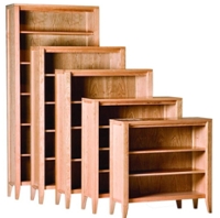 Woodforms Luna Cherry Bookcases