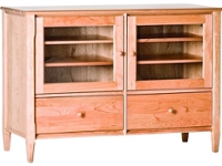 Woodforms Shaker 50' Deluxe Tv Stand
