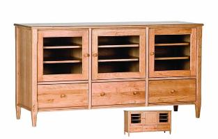 Woodforms Shaker 65' Deluxe Bookcase