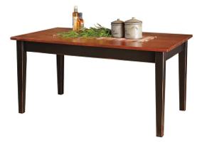 Honorwood 6’ Farm Table with Shaker Legs