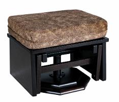 Miller Mission Ottoman with Newport Base