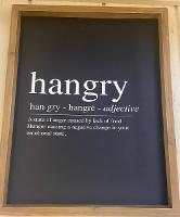 Hangry Sign