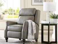 Smith Brothers Leather Motorized Recliner