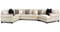 Smith Brothers Sectional with Wedge